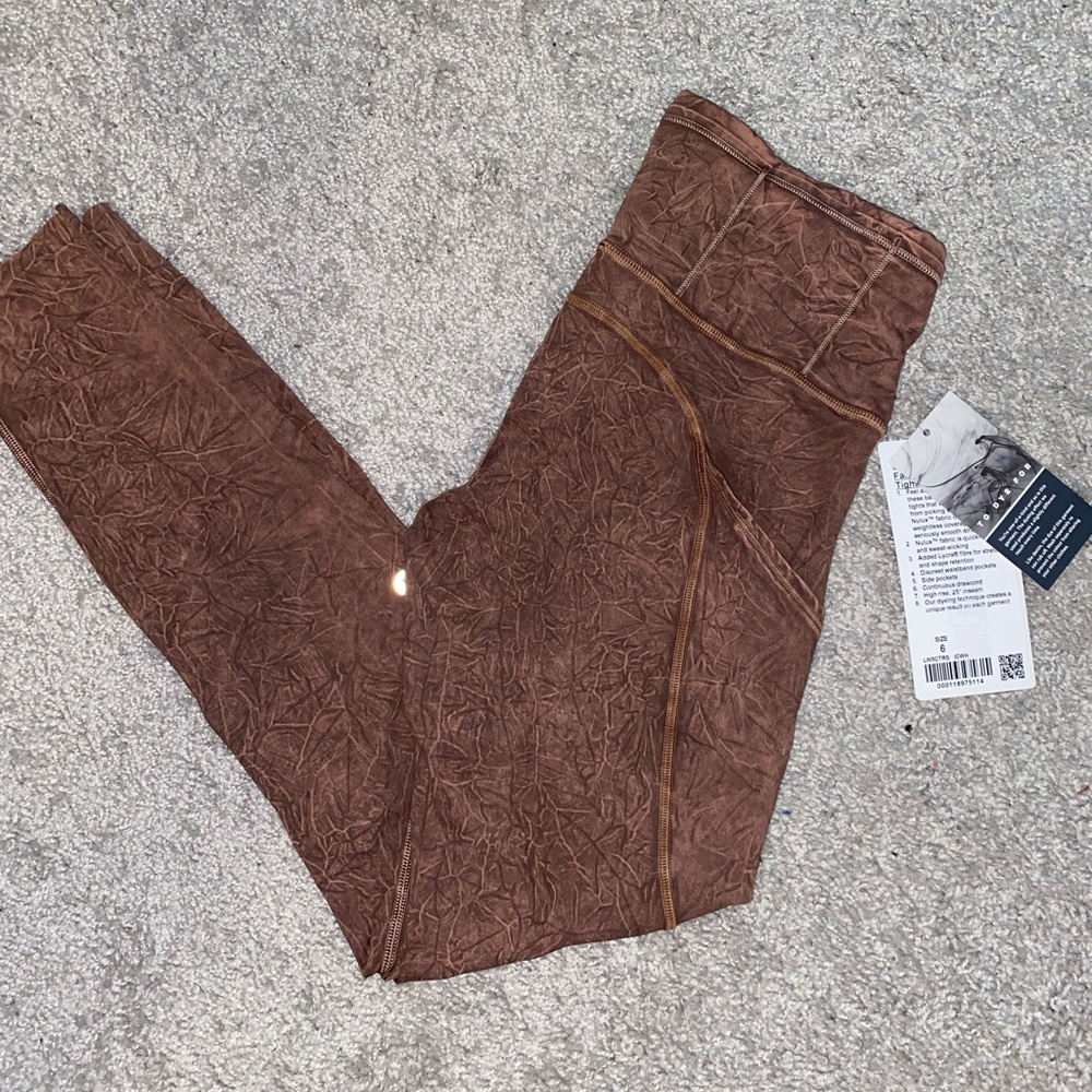 Lululemon Fast and Free High Rise Tight 25”